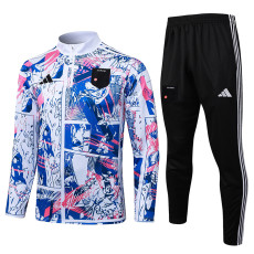 25/26 Japan Color Inkjet Half Pull Tracksuit #B2581(半拉链)