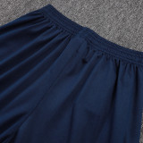 25/26 ATM Royal Blue Half Pull Tracksuit#E25138(童装、半拉链)