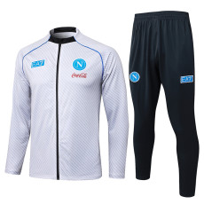25/26 Napoli Light Gray Inkjet Jacket Tracksuit#A2582