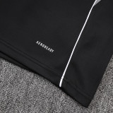 25/26 Germany Black Kids Half Pull Tracksuit #E25149 (童装四星\半拉链)