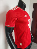 25/26 Bayern Special Edition Red Player Version Soccer Jersey