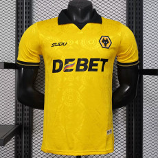 25/26 Wolves Home  Player Version Soccer Jersey