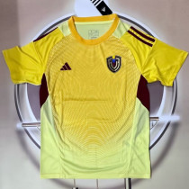 25/26 Venezuela Goalkeeper Yellow Fans Soccer Jersey