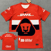25/26 Pumas UNAM Goalkeeper Red Fans Soccer Jersey