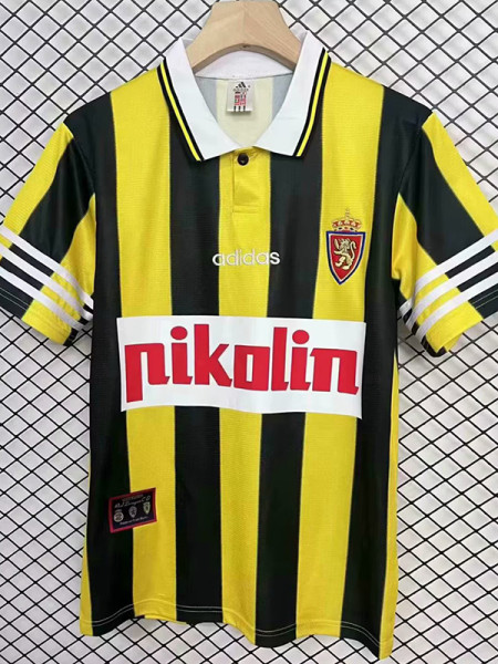 1995/1996 Zaragoza Away Retro Soccer Jersey