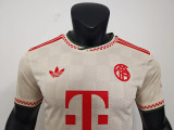 25/26 Bayern Special Edition Beige Player Version Soccer Jersey