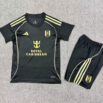 25/26 Fulham Away Kids  Soccer Jersey