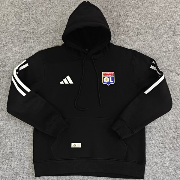 25/26 Lyon Black Hoody