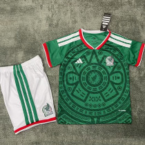 26/27 Mexico Home Kids Soccer Jersey