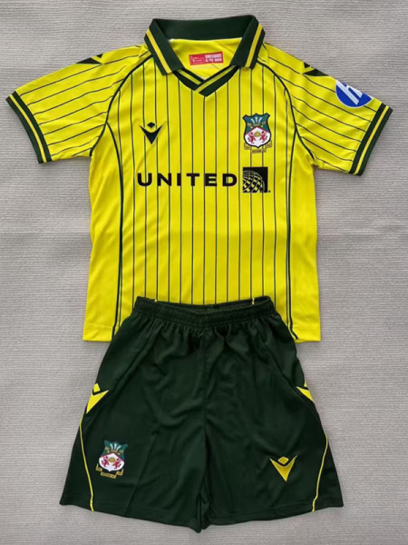 25/26 Wrexham Away Kids Soccer Jersey