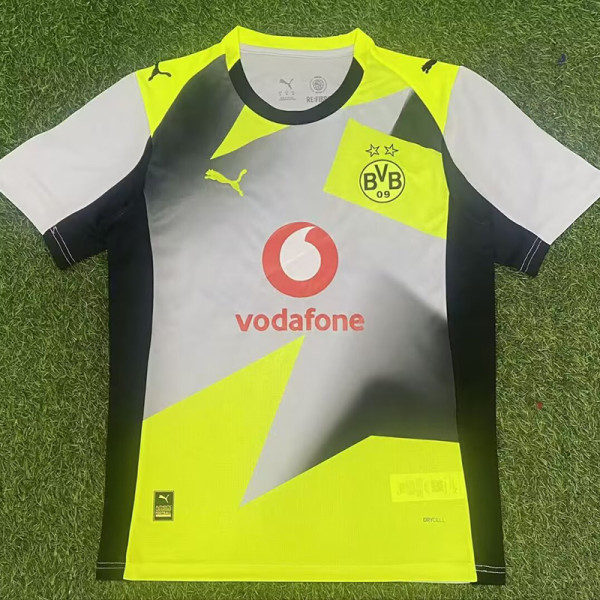 25/26 Dortmund Away Fans Soccer Jersey
