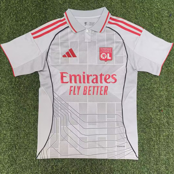 25/26 Lyon Third Fans Soccer Jersey