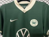 25/26 Wolfsburg 80th Anniversary Edition Fans Soccer Jersey