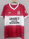 25/26 Middlesbroughl Home Fans Soccer Jersey
