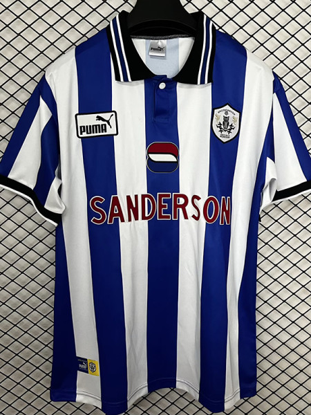 1998 Sheffield Wednesday Home Retro Soccer Jersey