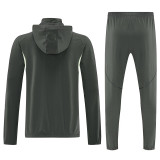 25/26 RMA Ｍilitary Ｇreen Hooded Windbreaker Tracksuit