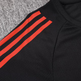 25/26 Lyon Black Player Version Training shirts &Black pants