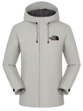 25/26 New THE NORTH FACE Beige White Hooded Waterproof Assault Suit#085防水