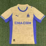 25/26 Marseille fourth Fans Soccer Jersey