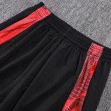 25/26 Man Utd Black Training Long Pants# C2529红裤边