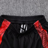 25/26 Man Utd Black Training Long Pants# C2529红裤边