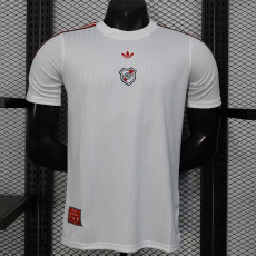 25/26 River Plate  Anniversary Edition Retro White  Player Version Training Shirts