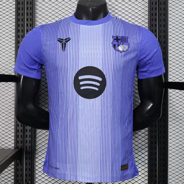 25/26 BAR Goalkeeper Purple Player Version Soccer Jersey