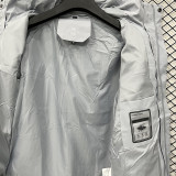 25/26ＡＤ Grey Thin Assault  Hooded Windbreaker #H004