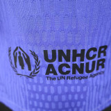 25/26 BAR Goalkeeper Purple Player Version Soccer Jersey