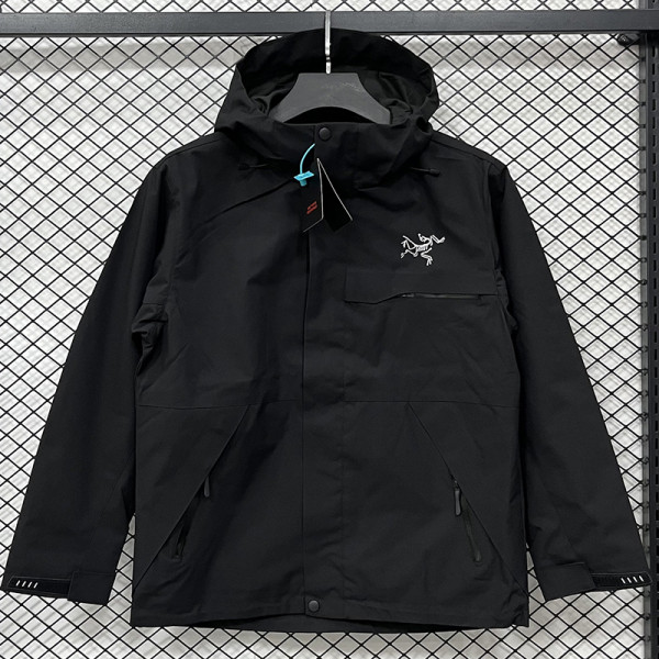 25/26 Archaeopteryx Black Thin  Assault  Hooded Windbreaker #H003