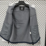 25/26 PSG Grey Thickened Assault Stand Collar Windbreaker (RK901立领加厚冲锋衣）