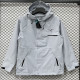 25/26 Archaeopteryx Grey Thin  Assault  Hooded Windbreaker #H003