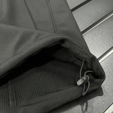 25/26  Archaeopteryx Black Thickened Assault  Hooded Windbreaker#RK1101 (加厚冲锋衣）
