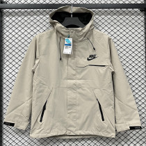 25/26 NK Khaki Thin Assault  Hooded Windbreaker #H001
