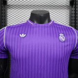 25/26 RMA Retro Editio Purple Player Version Soccer Jersey