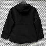 25/26 NK Black Thin  Assault  Hooded Windbreaker #H001