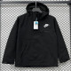 25/26 NK Black Thin  Assault  Hooded Windbreaker #H001