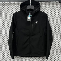 25/26  Archaeopteryx Black Thickened Assault  Hooded Windbreaker#RK1101 (加厚冲锋衣）