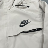 25/26 NK Khaki Thin Assault  Hooded Windbreaker #H001