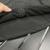 25/26 NK Black Thickened Assault  Hooded Windbreaker# RK1102 (加厚冲锋衣）