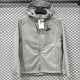 25/26 NK Grey Thickened Assault  Hooded Windbreaker# RK1102 (加厚冲锋衣）