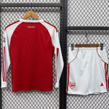 25/26 ARS Home Kids Long Sleeve Soccer Jersey长袖