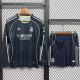 25/26 RMA Away Kids Long Sleeve Soccer Jersey