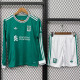 25/26 LIV Third Kids Long Sleeve Soccer Jersey