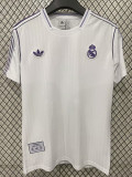 25/26 RMA Retro Editio White Fans Soccer Jersey