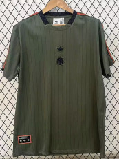 25/26 Bayern Retro Editio Dark Green Fans Soccer Jersey
