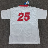 25/26 Live'25 OASIS White Red With No25 Tour Soccer Jersey#带25号