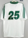 25/26 Live'25 OASIS White & Green With No25 Tour Soccer Jersey#带25号