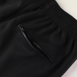 25/26 JUV Black hoodedJacket Tracksuit