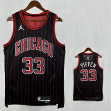 25/26 BULLS PIPPEN # 33 Flying Man Limited Edition Top Quality Hot Pressing NBA Jersey